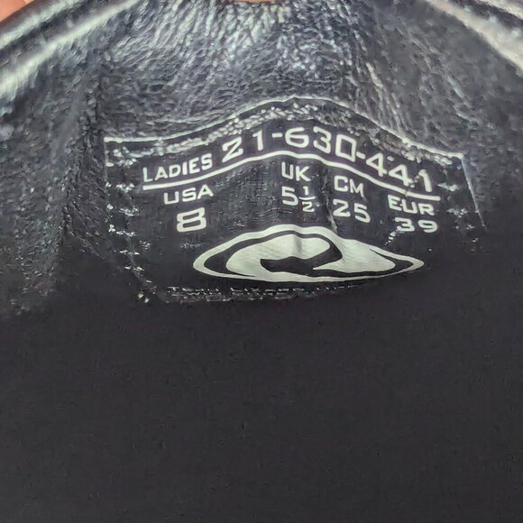 Roper leather slip ons size 8 black snakeskin pristine condition - Picture 7 of 7